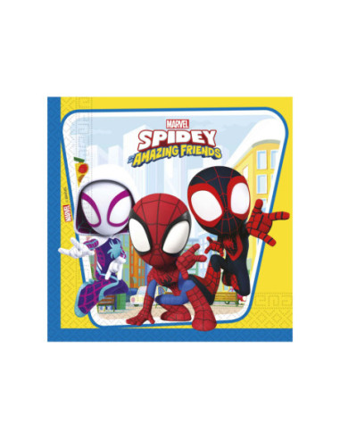 Papieren Servetten FSC Spidey 20st.