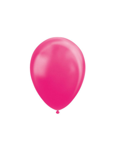 Ballonnen Pearl Hard Roze 30cm 10st.