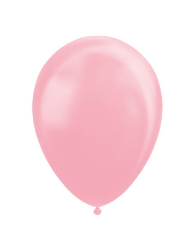 Ballonnen Pearl Roze 30cm 10st. BT