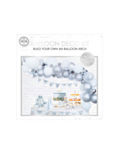 Ballonnen Boog Set Zilver