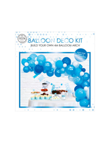 Ballonnen Boog Set Blauw