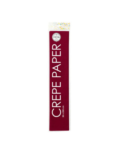 Crepepapier Bordeaux 50x250cm