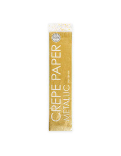 Metallic Crepepapier Goud...