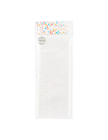 Tissuepapier 10 Vellen Wit 50x70cm