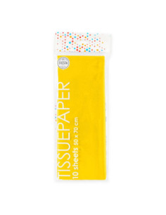 Tissuepapier 10 Vellen Geel...