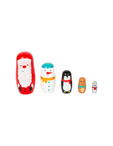 Small Foot - Houten Matroesjka Poppen...