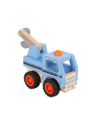 Small Foot - Houten Sleepwagen Blauw