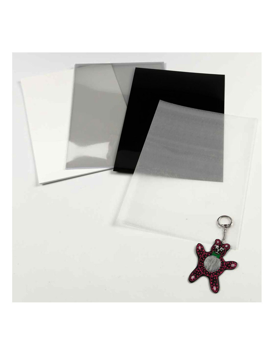 Vellen Krimpfolie Mat Wit 20x30 10st. Vellen Krimpfolie Mat Wit 20x30 10st.