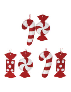 Kersthangers Vilt Snoep Set...