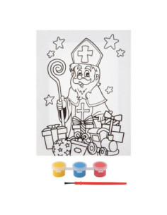 Canvas Schilderij Sinterklaas