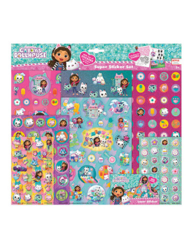 Gabby's Poppenhuis - Super Stickerset