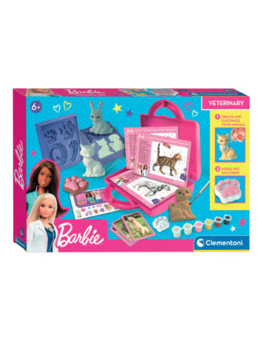 Clementoni Barbie Dierenarts Knutselset