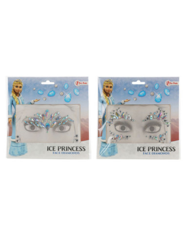 Ice Princess Gezichtsdiamanten