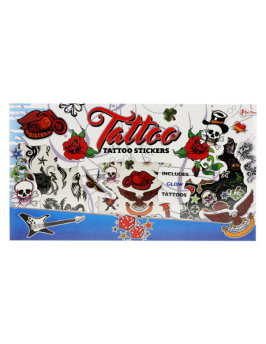 Tattoostickers met Glow in the Dark
