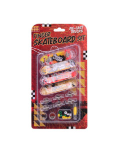 Vingerskateboard Set 4dlg.
