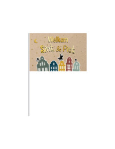 Zwaaivlag 'Welkom Sint &...