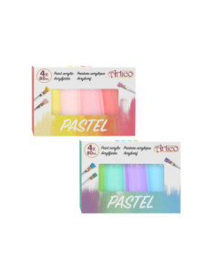 Acrylverf Pastel 4dlg.