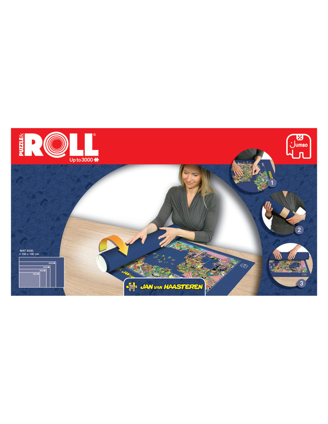 Jan van Haasteren Puzzelmat en Rol... Jan van Haasteren Puzzelmat en Rol...