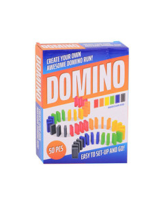 Gekleurde Dominostenen 50dlg.
