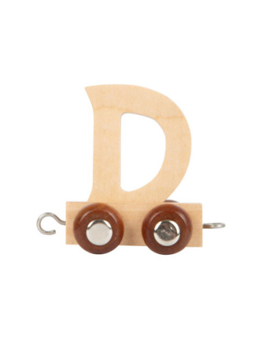 Small Foot - Houten Lettertrein - D