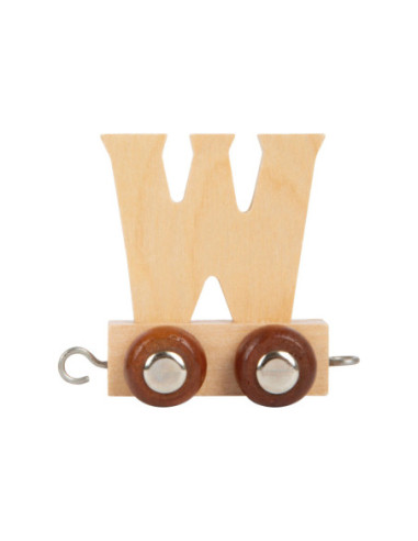 Small Foot - Houten Lettertrein - W