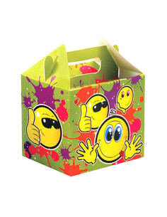 Traktatiedoosje Lachgezicht...