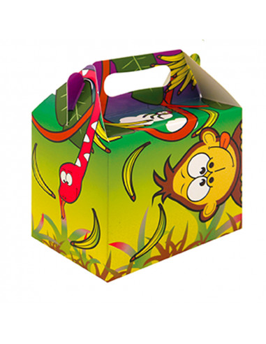 Traktatiedoosje Wilde Dieren 12st.