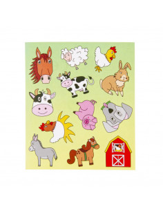 Stickervel Boerderij Dier...