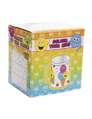 Kleur je Eigen Mok Lachgezicht 36st.