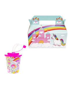 Menubox Met Beker Eenhoorn