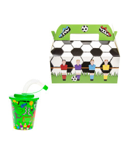 Menubox Met Beker Voetbal
