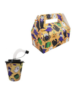 Menubox Met Beker Halloween