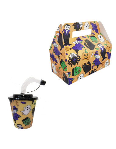 Menubox Met Beker Halloween