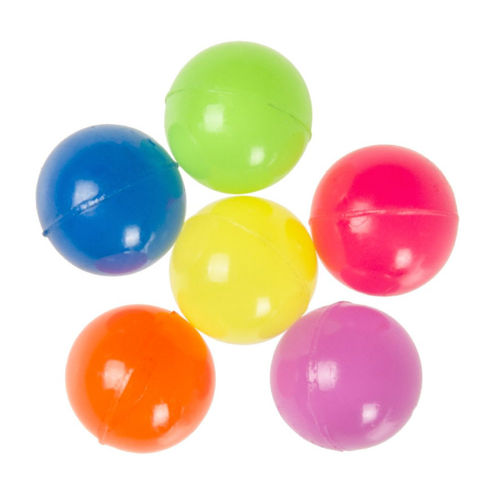 Stuiterbal Gekleurd 2,5cm 100st.