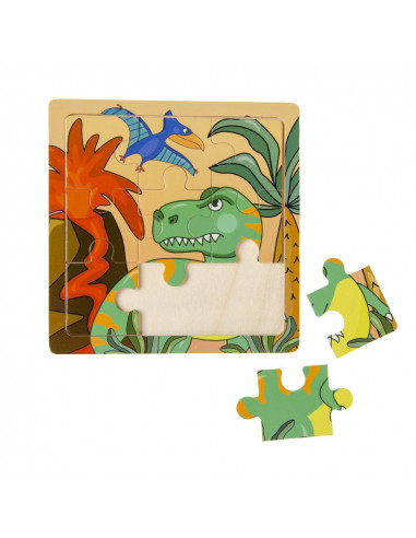 Houten Puzzel Stoer 24st.