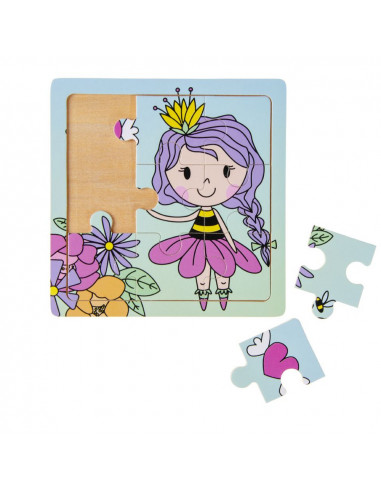 Houten Puzzel Fantasie 24st.