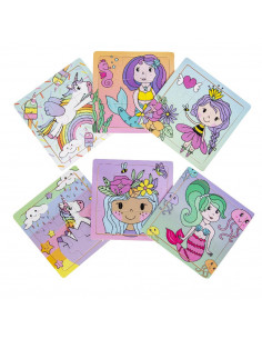 Houten Puzzel Fantasie 24st.