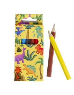 Kleurpotloden Dino, 6st.