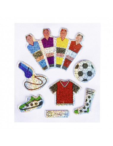 Stickers Voetbal 100st.