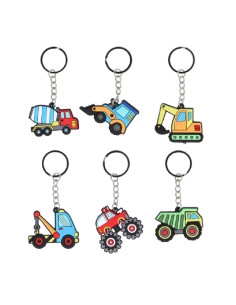 Sleutelhanger Bouwvoertuigen