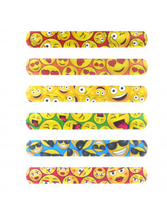 Klaparmband Lachgezicht...