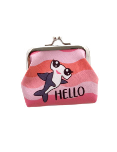 Portemonnee Walvis Roze