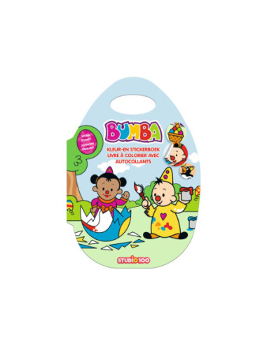 Bumba Kleur- en Stickerboek Pasen