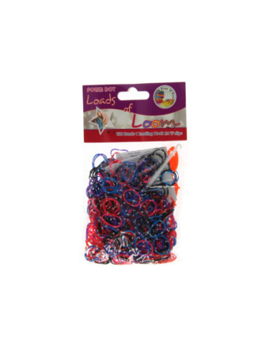 Loombands Polka Dots Set 600st.