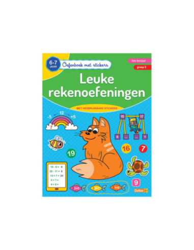 Oefenboek met Stickers - Leuke...