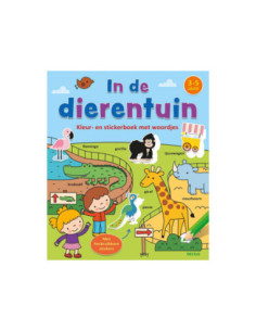 Kleur- en Stickerboek met...