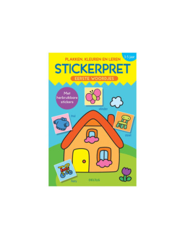 Stickerpret Eerste Woordjes Plakken...