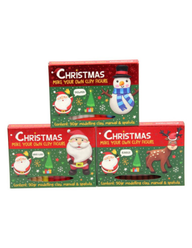 Maak je eigen Kleifiguur Kerst