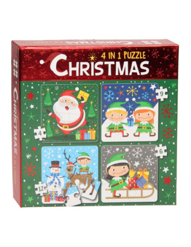 4in1 Puzzel Kerst