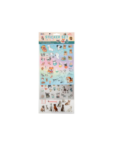 Stickerset Honden 100st.